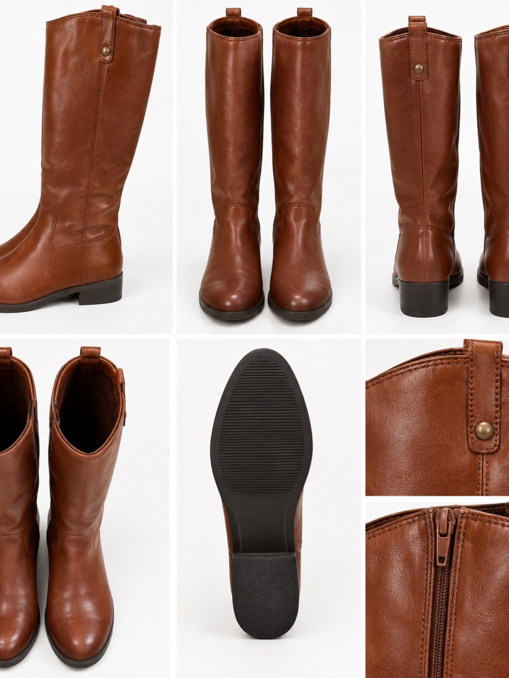 INC International Concepts Tall Brown Riding Boots